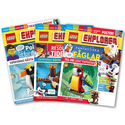 LEGO Explorer - 3 för 2