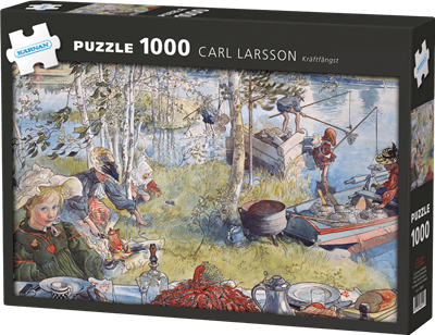 1000 bitars pussel - Carl Larsson