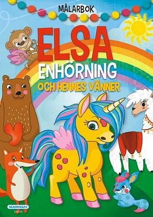 Målarbok Elsa enhörning & hennes vänner