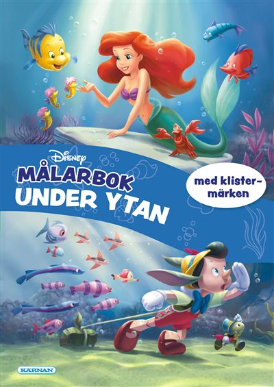 Disney Mix - Under Ytan - Målarbok