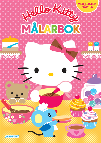Hello Kitty - målarbok