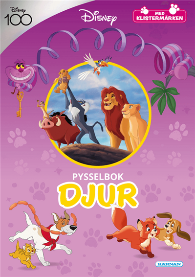 Disney Klassiker - Pysselbok djur