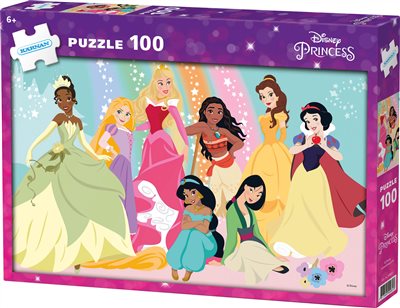 100 bitars pussel Disney Princess