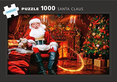 1000 bitars pussel - Santa Claus