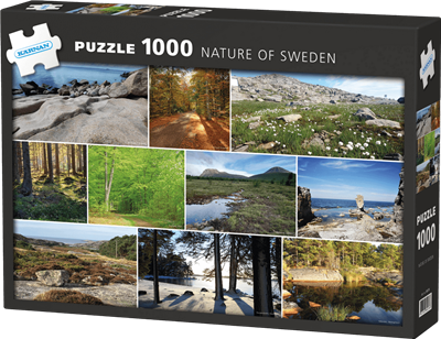 1000 bitars pussel Nature of Sweden