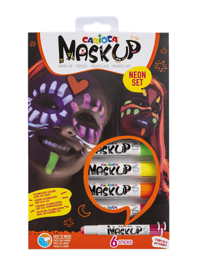 Carioca - Maskup 6-pack fluorescerande