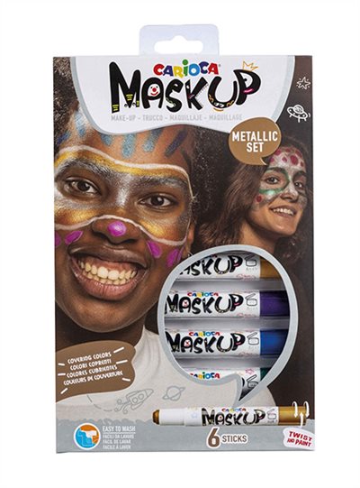 Carioca - Maskup 6-pack metallic