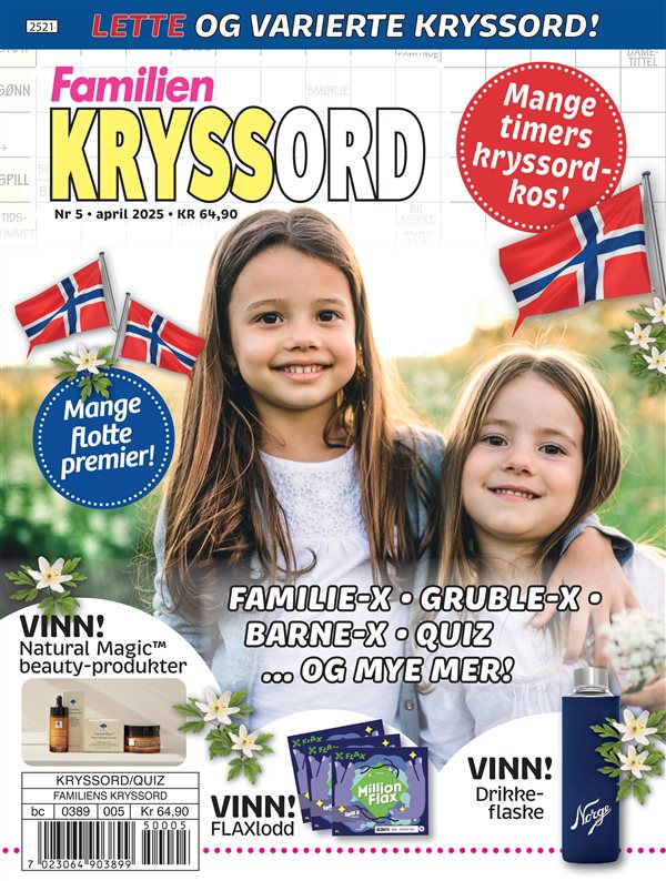 Familiens kryssordblad