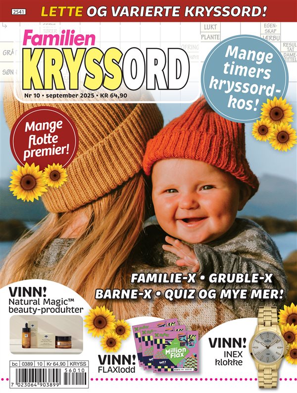 Familiens kryssordblad