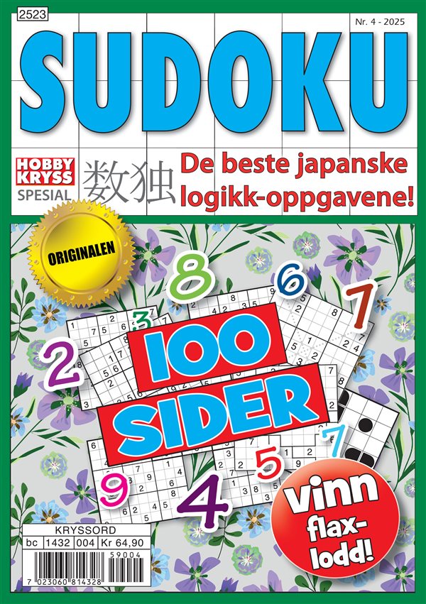 Hobbykryss Sudoku