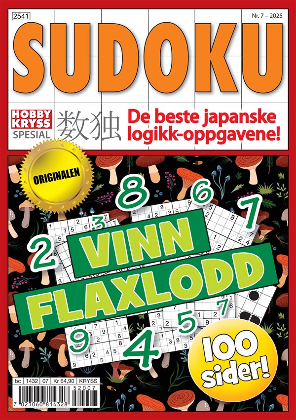 Hobbykryss Sudoku