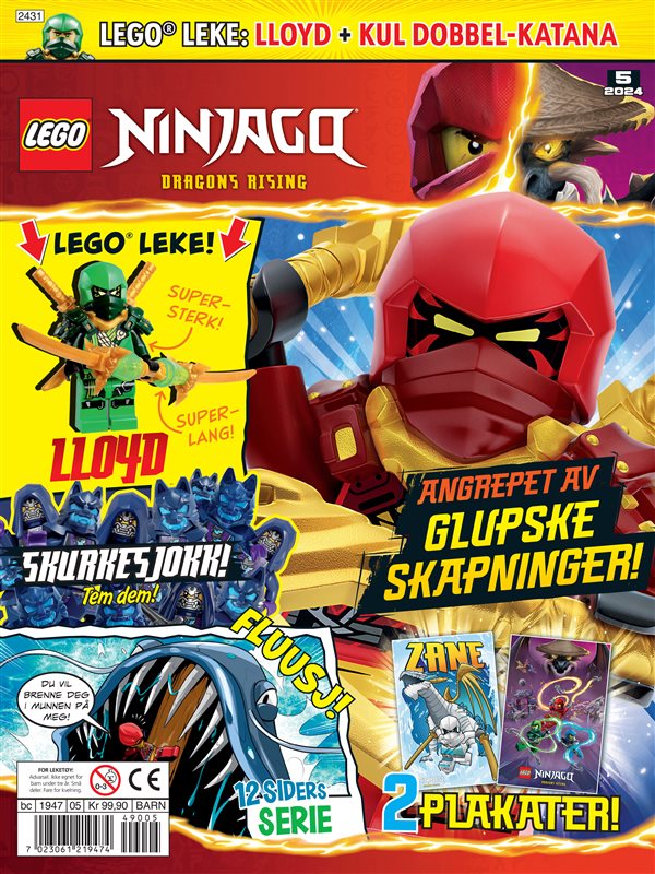 fisk Kom forbi for at vide det indre Serie.no | Abonner på LEGO Ninjago